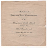 1904 Deephaven Grammer School Commencement