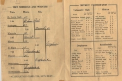 Deephaven HS Basketball, Late 1940's