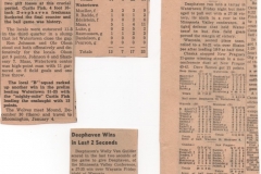 Deephaven High School Basketball News Articles 1940's