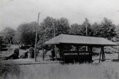 Northome Station for streetcars circa 1920