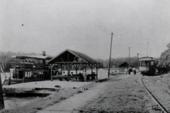 Street Car Station & Express Boat Dock on St Louis Bay (now site of tennis court)